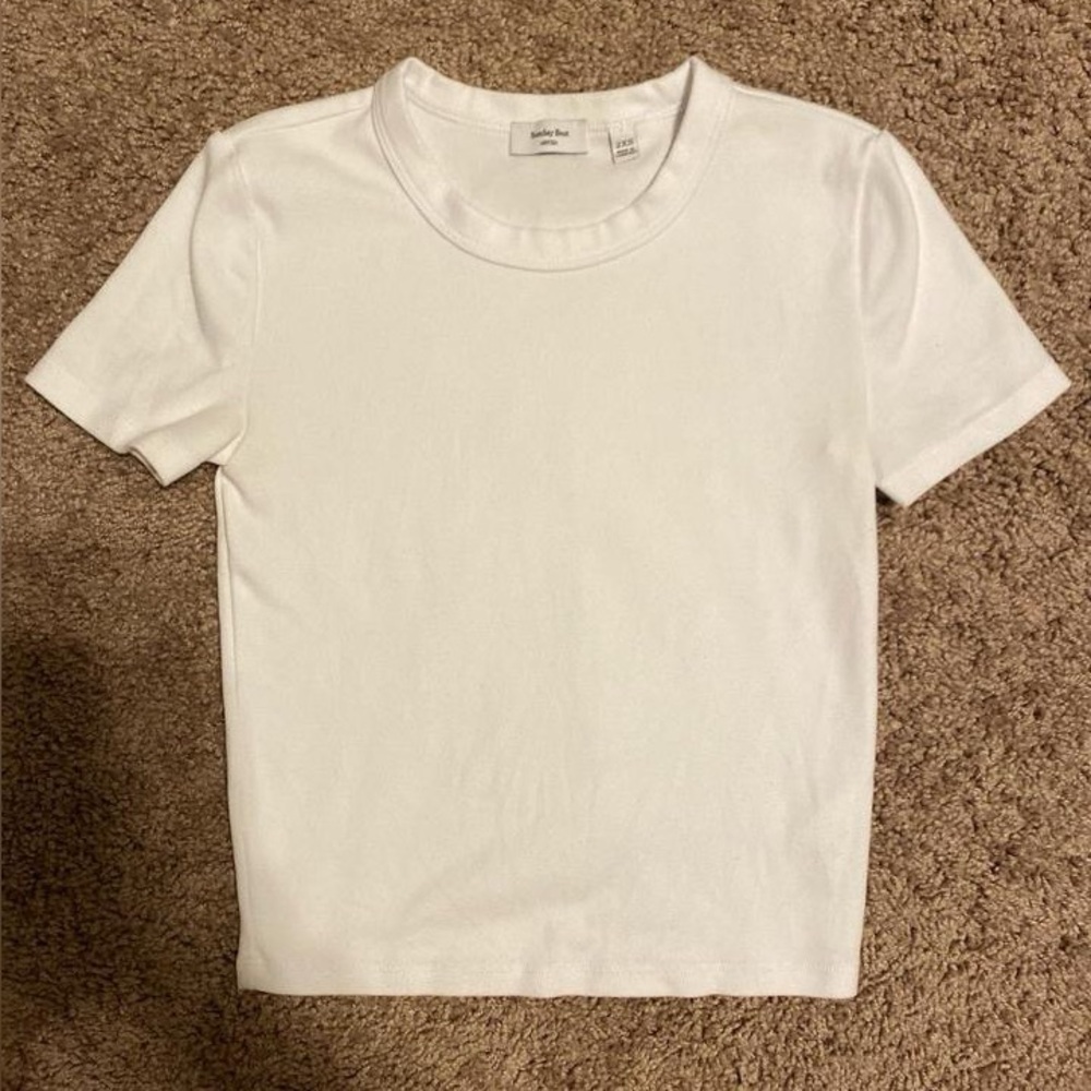 ‼️SOLD‼️ Aritzia Sunday Best White Tee